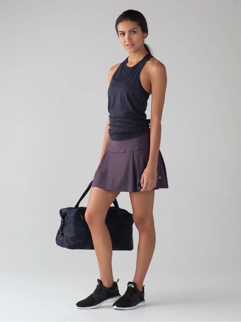 Lululemon Lost In Pace Skirt Black Currant